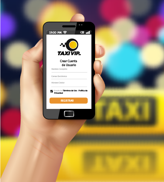 descarga la app taxi vip